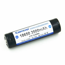 KeepPower 18650 3500mAh Protected Cell