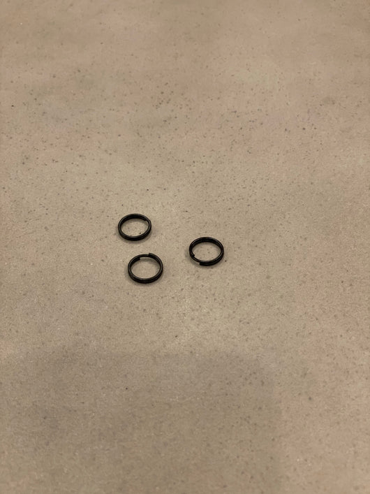 Titanium Split Ring Pack (3) 12mm